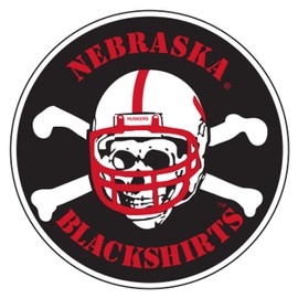 Craftique Nebraska Decal (Nebraska BLACKSHIRTS Decal (3''4''6''12''), 3 in)