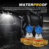 Downhill PSX24W Fog Light Bulbs,12V 24W 3500K Ultra-bright Shock-proof Quartz
