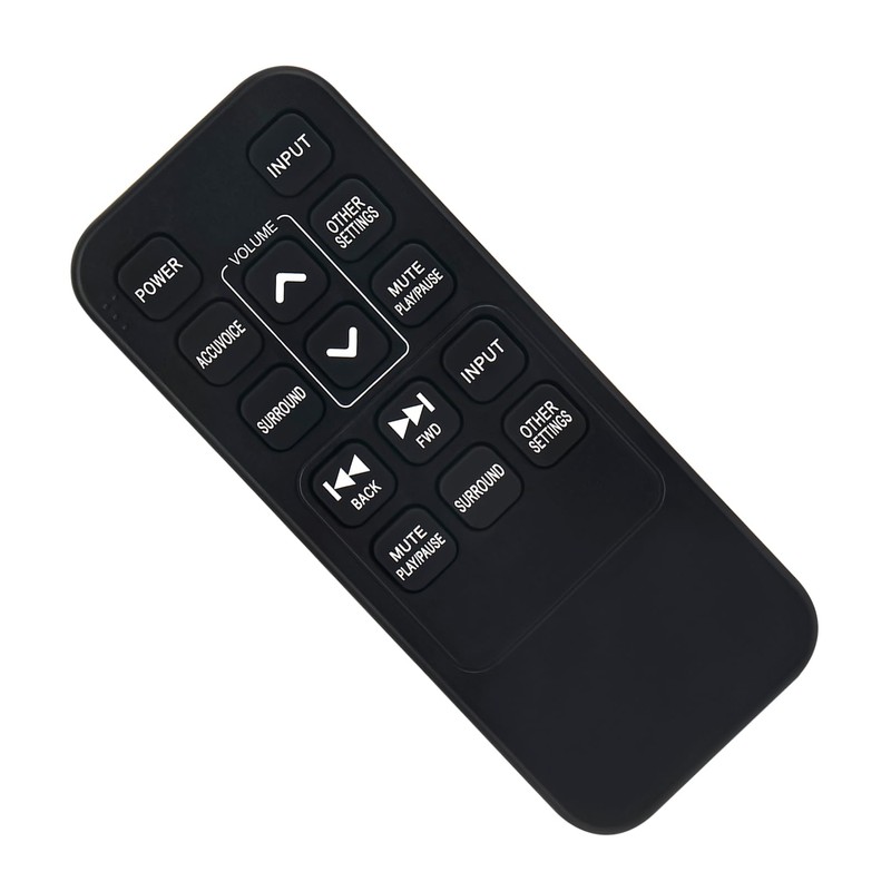 AV157 Replaced Remote Control -VINABTY-fit for ZVOX Accuvoice SoundBar TV