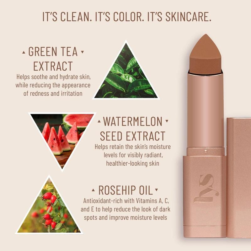 Bronzer / Contour & Blush Stick Makeup Combo:_Motivate (Light)