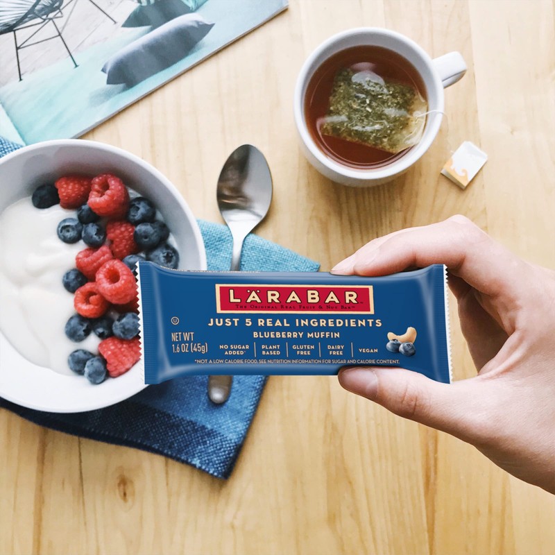 Larabar Blueberry Muffin Fruit and Nut Bars, Gluten Free and