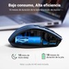 UGREEN Mouse Inalámbrico 2.4 GHz, 15M de Conexión, Ratón Ergonómico