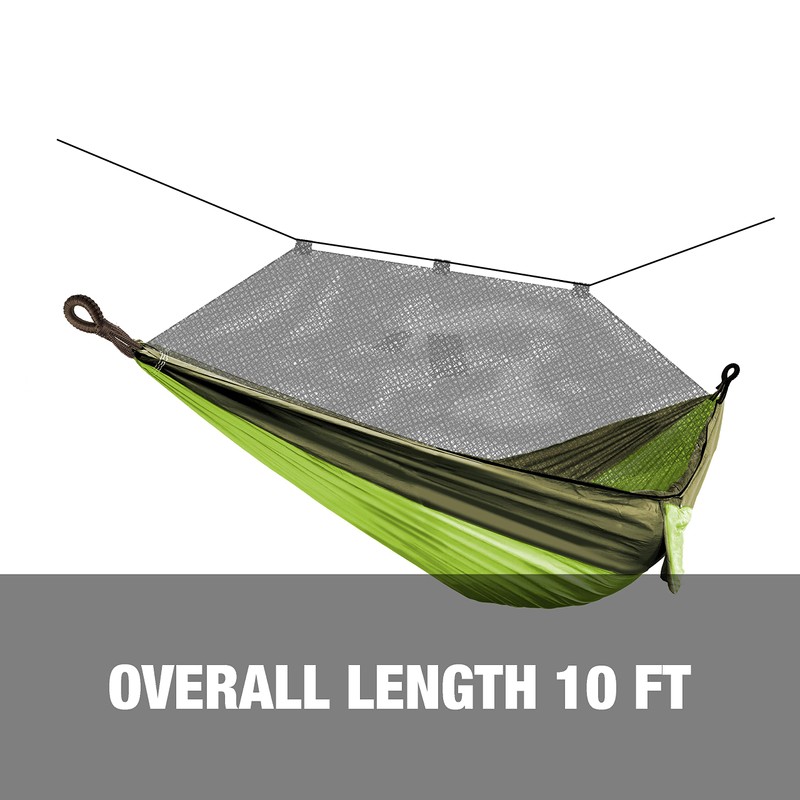 Bliss Hammocks BH-406XLS-N-FG Hammock in a Bag w/ Mosquito Net