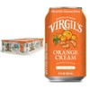 Virgil's Handcrafted Orange Cream Soda - Zesty Bold Flavor -