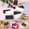 620PCS Thank You Card Set, 120PCS Gold Foil Thank You