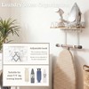 PERFNIQUE Ironing Board Holder, Iron Board Wall Mount, Ironing Board