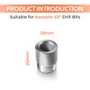 1/2" Drill Guide, Drill Guide Sleeve,Suitable for Swozzto 1/2" Drill