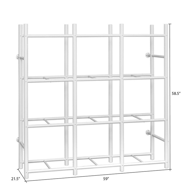 PROSLAT Bin Warehouse Rack - 12 Totes Compact