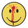 Hot Leathers PPL9328 Smiley Face Bullet Hole Embroidered Patch (Multicolor,