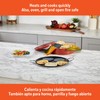 IMUSA 11in Carbon Steel Nonstick Round Comal with Metal Handles,