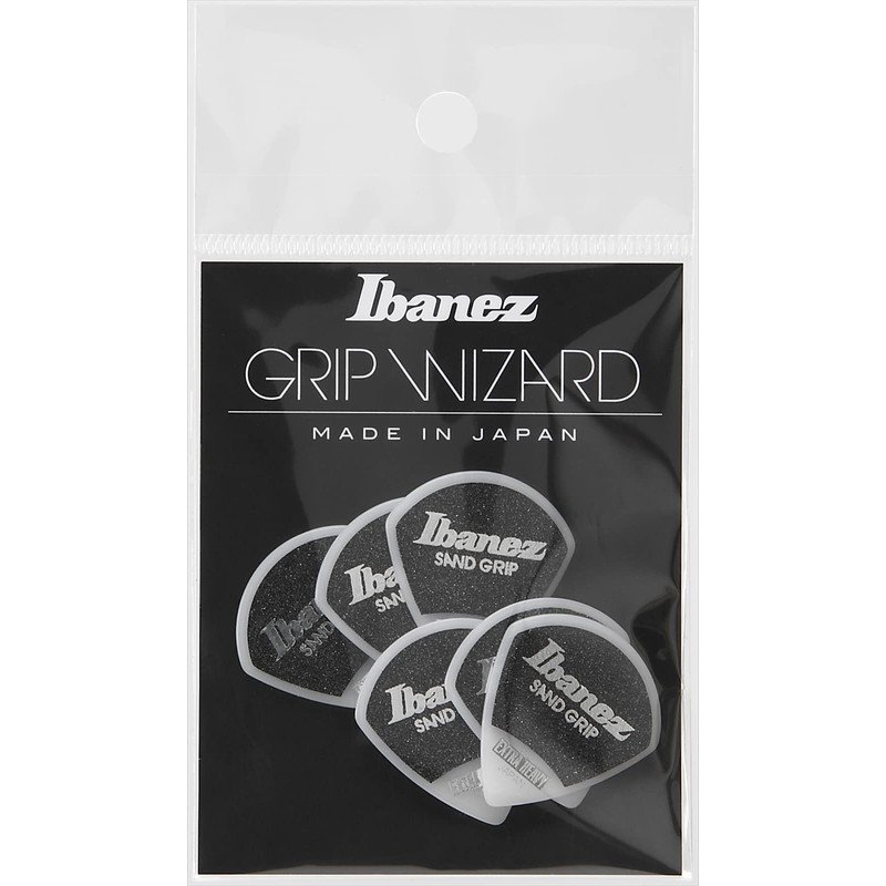 Ibanez PPA18XSGWH Grip Wizard Series Sand Grip Pick [EXTRA HEAVY]