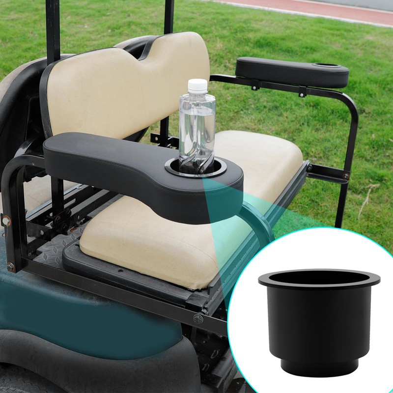 Roykaw Cup Holder Insert for Golf Cart Armrest