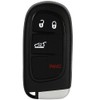 KEYALL 1 Pack 4 Buttons Remote Control Car Key Fob