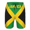 Dsiflylife Mens Swim Trunks Jamaica Flag Mens Board Shorts Quick
