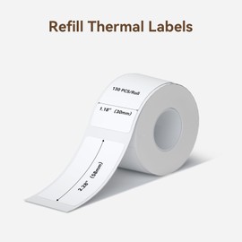 NIIMBOT Labels for B1 B21 B3S, Thermal Printer Labels 1.18" x 2.28"(30X58mm), Label Maker Tape for Spice Jar Labels, Gift Sticker Labels, Envelope Seals Stickers