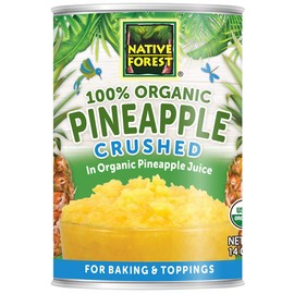 Native Forest Organic Pineapple Crushed, 14 Ounce Cans (Pack of 6)