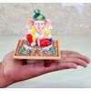 eSplanade Marble Chowki with Ganesha Ganpati Murti Idol Statue Sculpture