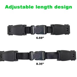 Zvorgath 2 Pcs Car Seat Anti Escape Harness Chest Clip - Universal Child Chest Clip, Helps Prevent Children Taking Their Arms Out of The Straps, Easy to Install