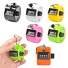 HOMYY 6Pcs Colour Clicker Counter,Tally 4-Dight Knitting Row Counter,Abs Handheld
