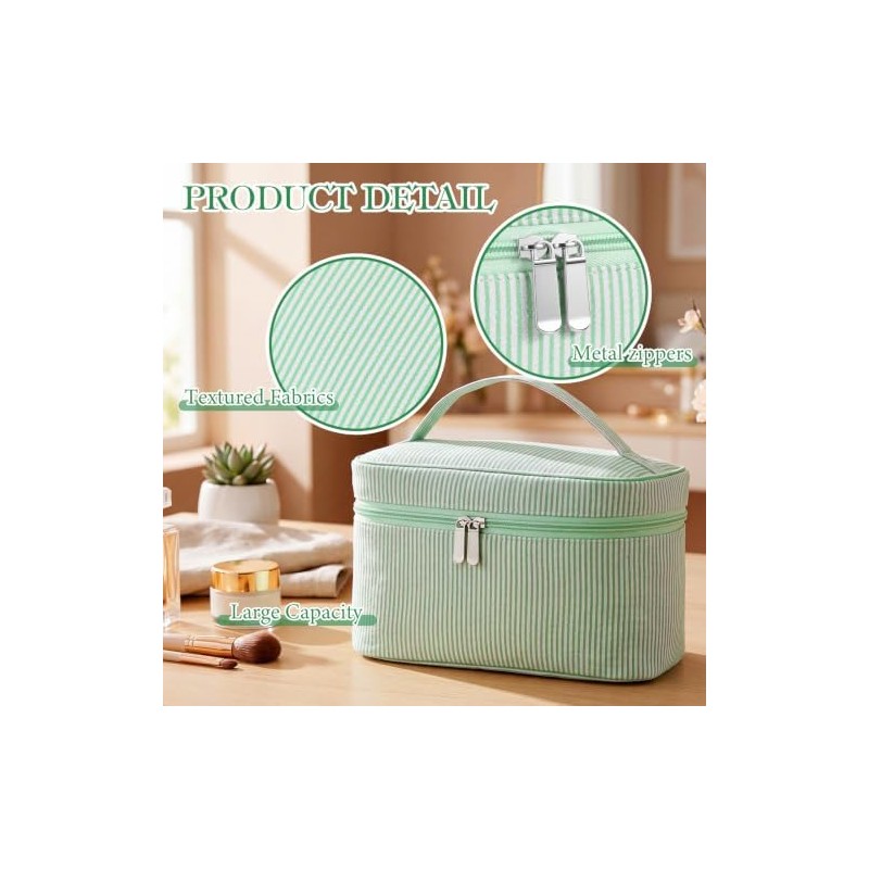 Cosmetic Bag Organizer Travel, Compact Lightweight Accessory for Travel and