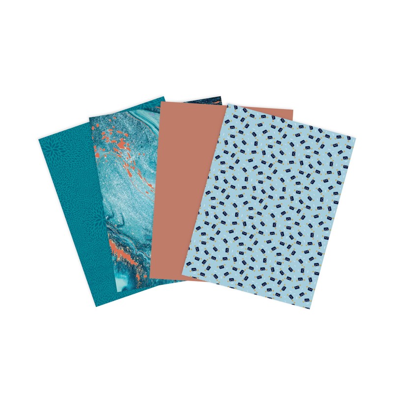 Décopatch DP042C Pack Mix Patch with 4 Sheets of Décopatch