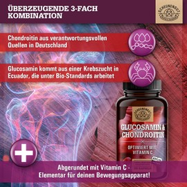 Glucosamin Chondroitin optimiert mit Vitamin C