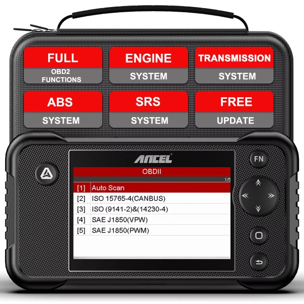 ANCEL FX3000 Elite Automotive OBD2 Scanner Oil Reset Engine ABS