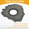 Partuto Crankshaft Seal with Flange No. LR011219 Rear Main Seal