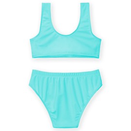 WhizBuzz Girls Bikini Teen Bathing Suits Teenage Two Piece Swimsuits Girl Swim Suits Size 10-12 14-16 Green