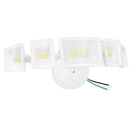 SZPOWER 70W LED Flood Lights Outdoor Waterproof IP65, 5 Heads Exterior Security Lights, 6500K Super Bright Floodlight Fixture, Outside Light for House, Backyard White
