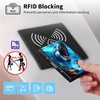 ACWDMKH Metal Wallet,Credit Card Holder for Women Men,RFID Blocking Card
