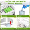 Zerhunt Bubble Machine - Auto Blaster for Backyard & Indoor