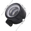 LED Fog Light Auxiliary Lamp 4D Double Lens 20W with