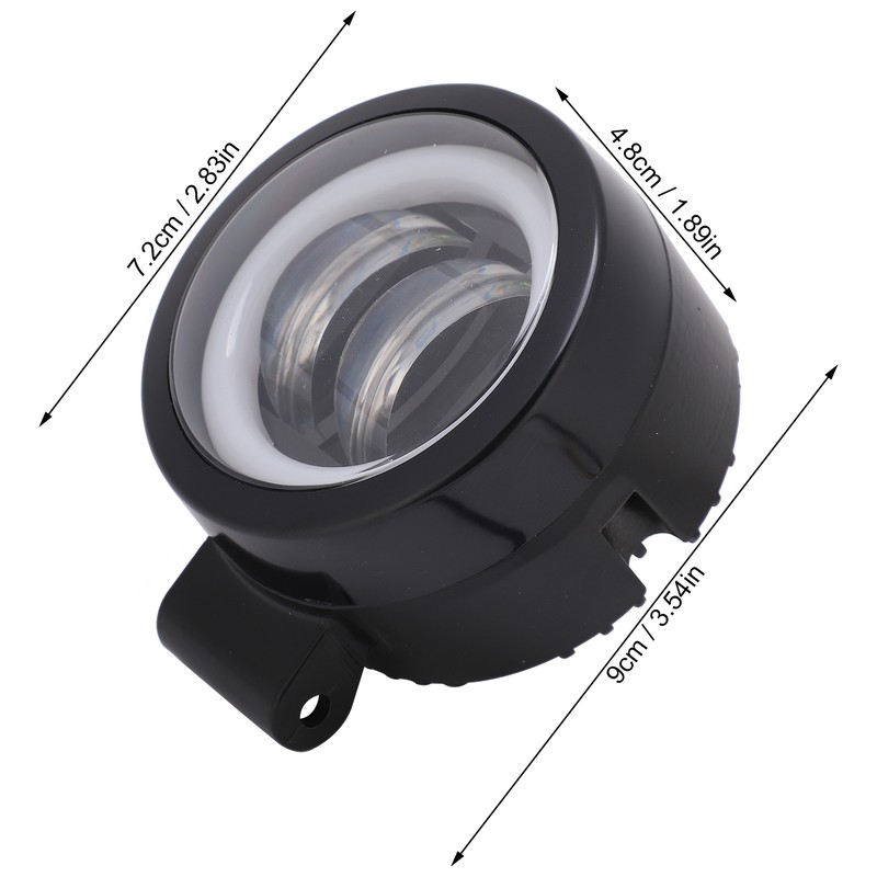 LED Fog Light Auxiliary Lamp 4D Double Lens 20W with