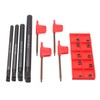 Metal Lathe Turning Tool Kit 4 PCS S07K/ S08K/ S10K/