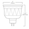 Brilliance LED MR16 Chameleon WiFi RGB 2700K-5700K 6 Watt LED