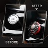 TOMALL Car Push Start Button Cover Universal for Car Motorcycle