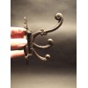 Antique Vintage Style Cast Iron Wall Hook Swivel Folding Coat
