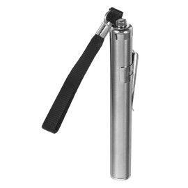 DOITOOL Portable LED Egg Candler, Egg Candling Lamp for Chicken, Duck, Goose, and Parrot Eggs, Stainless Steel, Silver, 4.05 Inch