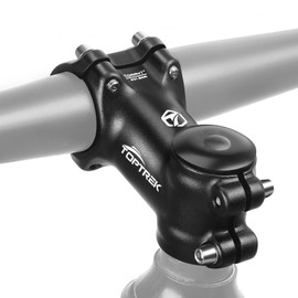 toptrek Bicycle Handlebar Stem, Handlebar Riser Bicycle 31.8 mm x 35 mm / 45 mm / 60 mm / 70 mm, Bicycle Stem Aluminium +7°, Handlebar Stem Waterproof and Rustproof, Stem Handlebar Riser for Road