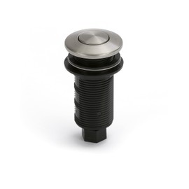 Lew Electric Push Button Garbage Disposal Air Switch and Controller (Stainless Steel)