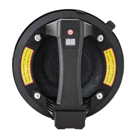 Electric Vacuum Suction Cup 8" Glass Suction Cup Lifter with Handle Industrial Suction Cup Lifter 350 LBS Maximum Suction for Tiles, Stones, Metals, Furniture, Glasses, Cabinets