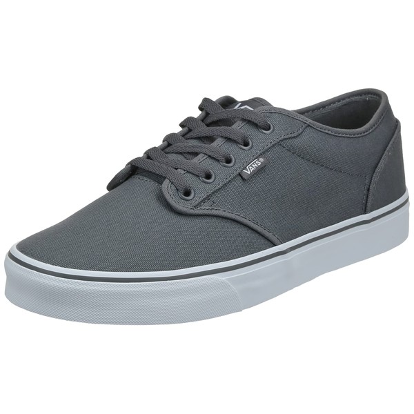 Vans Men's Atwood Trainers, Canvas Pewter White, 10