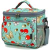 FlowFly Insulated Reusable Lunch Bag Adult Large Lunch Box for