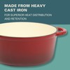 Gibson Home Addlestone 5 Quart Enamel Cast Iron Dutch Oven