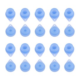 GINTOOYUN 10 Pairs Solar Plug Dust Protection IP67 Solar Plug Socket Plug Dust Protection Used for Waterproof and Dustproof Solar Plug Socket (Blue)