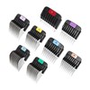 Qianly 8 Pieces Guide Combs Set Pets Hair Clippers Limit