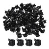 sourcing map 60pcs 4-5mm Strain Relief Cord Connector Cable Bushing