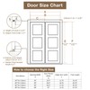 Bifold Door Hardware Kit, 36-Inch Bi-fold Closet Door Track Kit