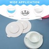 3 PCS Table Suction Cup Pad Professional Tableware Sucker Silicone